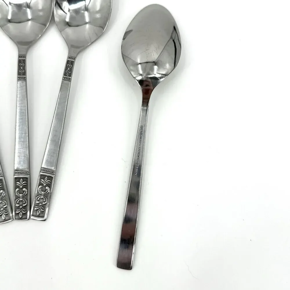 Customcraft set~8 stainless